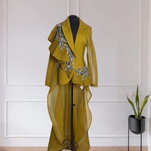 Beaded Stretch Cape