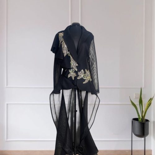 Beaded Stretch Cape