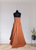 Beaded Taffeta Gown