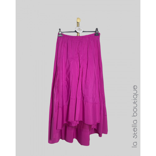 Taffeta High- Low Skirt