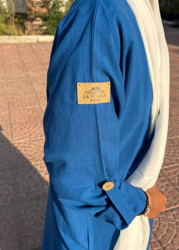 عباية كريب ملونة