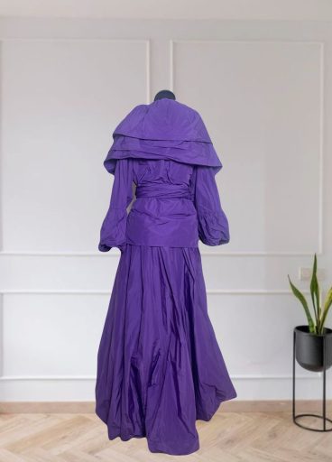 Taffeta Jacket & Skirt Matching Set Taffeta Jacket & Skirt Matching Set