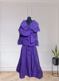 Taffeta Jacket & Skirt Matching Set Taffeta Jacket & Skirt Matching Set