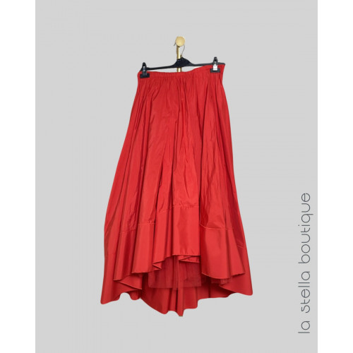 Taffeta High- Low Skirt