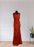 Strapless Satin Evening Dress Strapless Satin Evening Dress