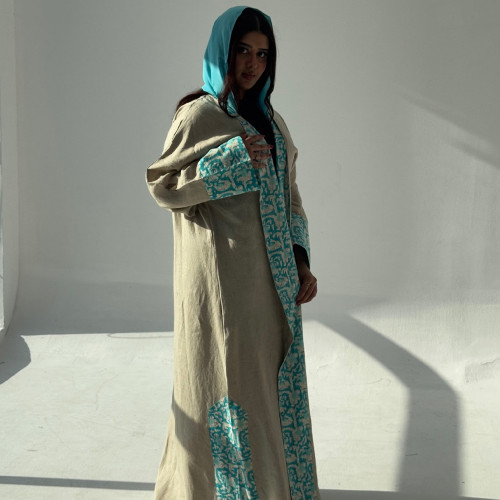 عباية لينين مع بوال مشجر 