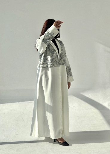 عباية كريب مع جبير