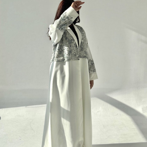 عباية كريب مع جبير