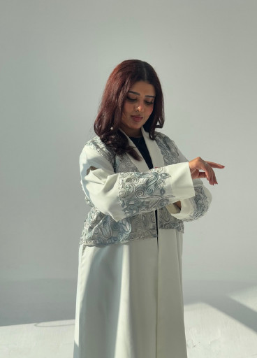 عباية كريب مع جبير