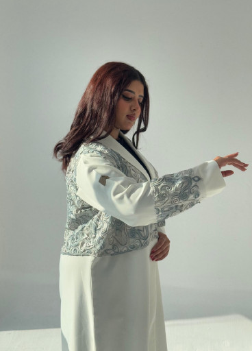 عباية كريب مع جبير