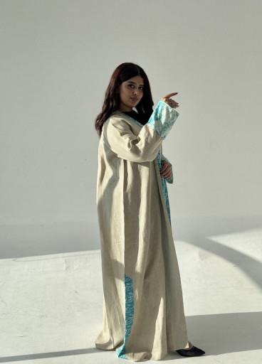 عباية لينين مع بوال مشجر 