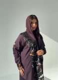 Crepe - Shiffon Abaya