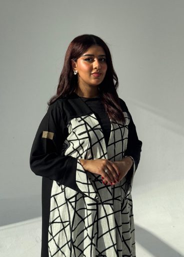 Crepe- Linen Abaya
