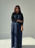 Crepe- Linen Abaya