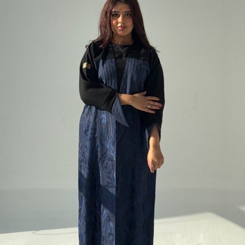 Crepe- Linen Abaya