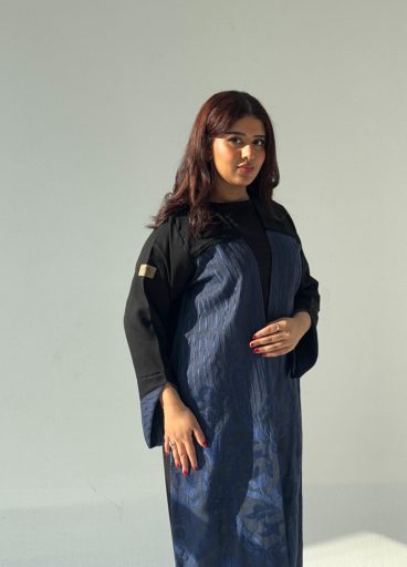 Crepe- Linen Abaya