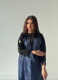 Crepe- Linen Abaya