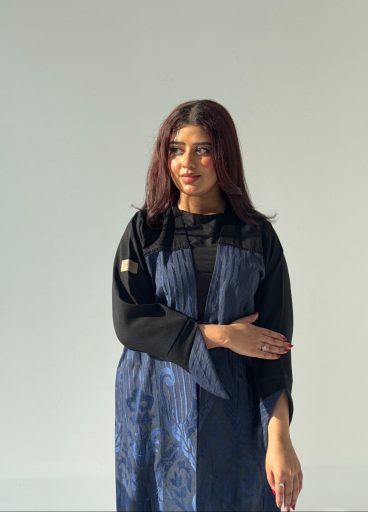Crepe- Linen Abaya