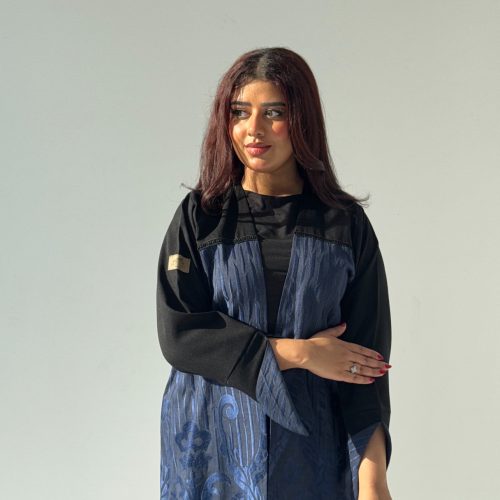 Crepe- Linen Abaya
