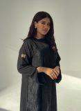 Crepe- Linen Abaya Crepe- Linen Abaya
