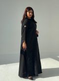 Crepe- Linen Abaya Crepe- Linen Abaya