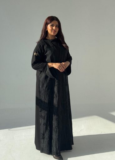 Crepe- Linen Abaya Crepe- Linen Abaya