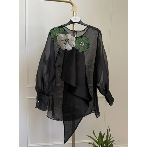 بلورز اورجنزا مطرزة