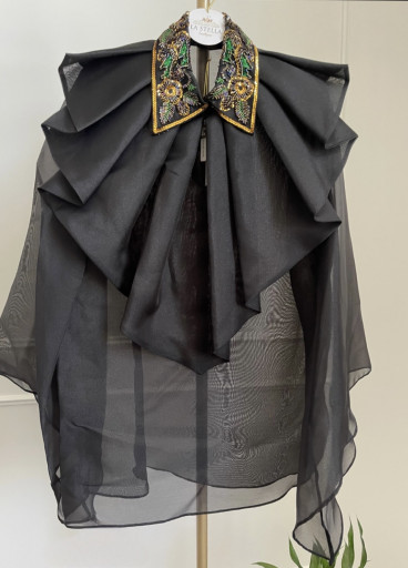 بلورز اورجنزا مطرزة