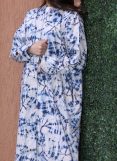 Tie Dye Cotton Abaya Tie Dye Cotton Abaya