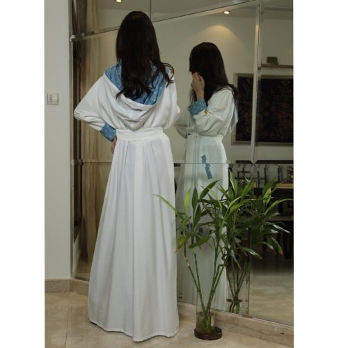 Cotton / linen Abaya