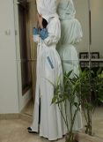 Cotton / linen Abaya Cotton / linen Abaya