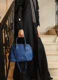 Black Linen Abaya