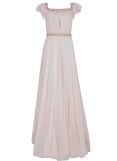 TARIK EDIZ - Embellished off-the-shoulder neck dress