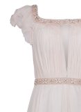 TARIK EDIZ - Embellished off-the-shoulder neck dress