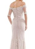 Marsoni - Embroidered off-shoulder trumpet dress Marsoni - Embroidered off-shoulder trumpet dress