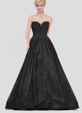 Marsoni embroidered lace sweetheart ballgown