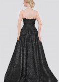 Marsoni embroidered lace sweetheart ballgown