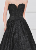 Marsoni embroidered lace sweetheart ballgown