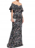  Badgley Mischka embroidered sweetheart gown  