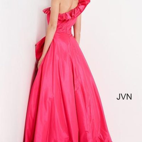 Jovani one shoulder ruffle prom gown Jovani one shoulder ruffle prom gown