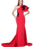 MNM Couture Embroidered Mermaid Dress