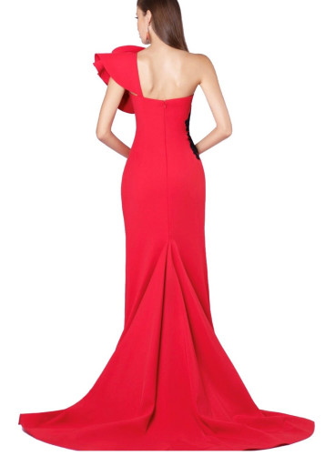 MNM Couture Embroidered Mermaid Dress