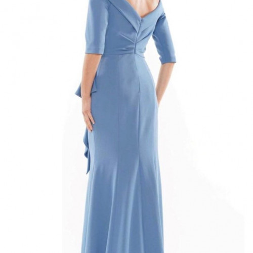 Rina Di Montella Drape Gown