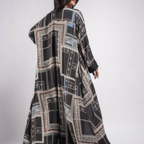 عباية قطن مشجر