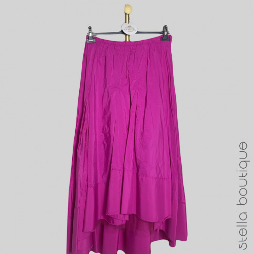 Taffeta High- Low Skirt