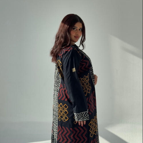 عباية قطن مشجر