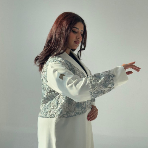 عباية كريب مع جبير