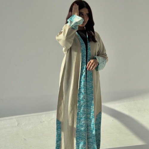 عباية لينين مع بوال مشجر 