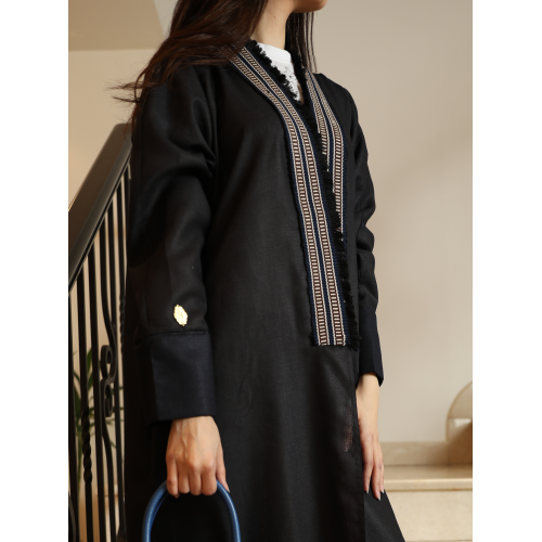 عباية لينين مع كلفة