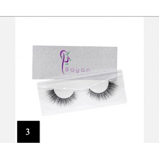 رموش المنك الطبيعي رموش بيان 3